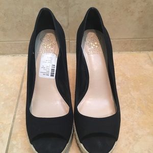 Vince Camuto Totsi Peep-Toe Espadrilles Wedges